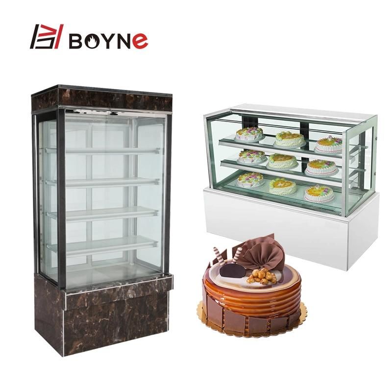 Bread Baking Showcase Cake display Freezer Cafe Shop Equipments