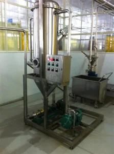 Fully Automatic Food Sanitary Stainless Steel Fresh Milk Vacuum Deaerator Machine