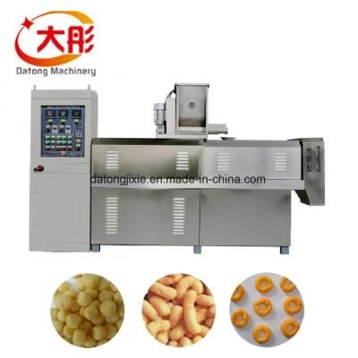 Puff Snack Food Extruder Hot Industrial Crispy Corn Flour Puff Snack Extruder Machine