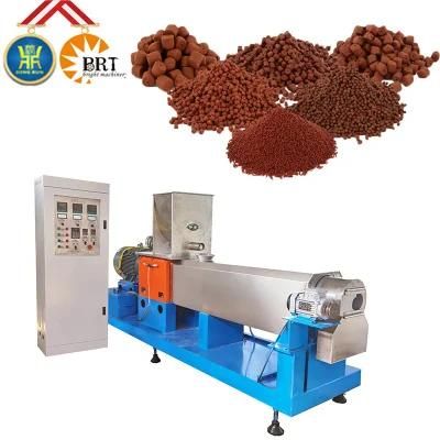 Chinese Co-Rotation Twin-Screw Extruded Aquatic Floating Fish Feed Pellet Manufacturer ...