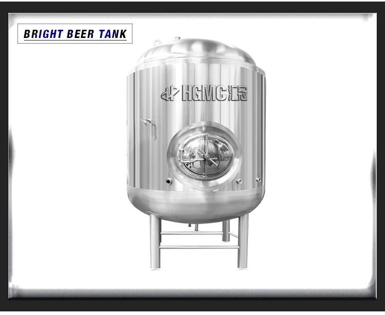 Craft Beer Fermentation Tank Conical Fermenter Beer Turnkey Plant 4000L Beer Fermenting Tank