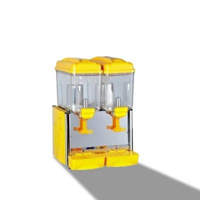 Commercial 2 Tank Ice Juice Dispenser