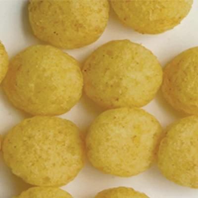 Corn Puff Snack Ball Flake Shape Extruder