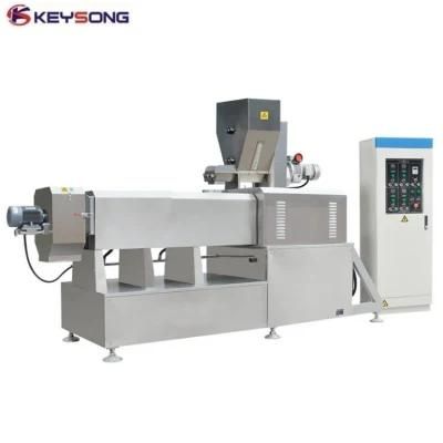 Corn Rice Flakes Snacks Plant Puffed Food Making Machine