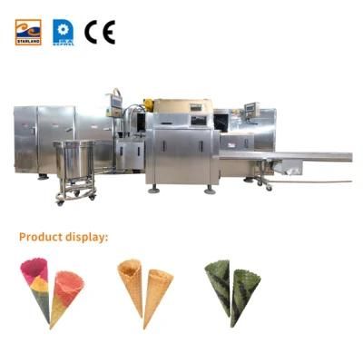 137-Piece Baking Mold Output of 5200, Sugar Cone, Waffle Basket Automatic Production Line