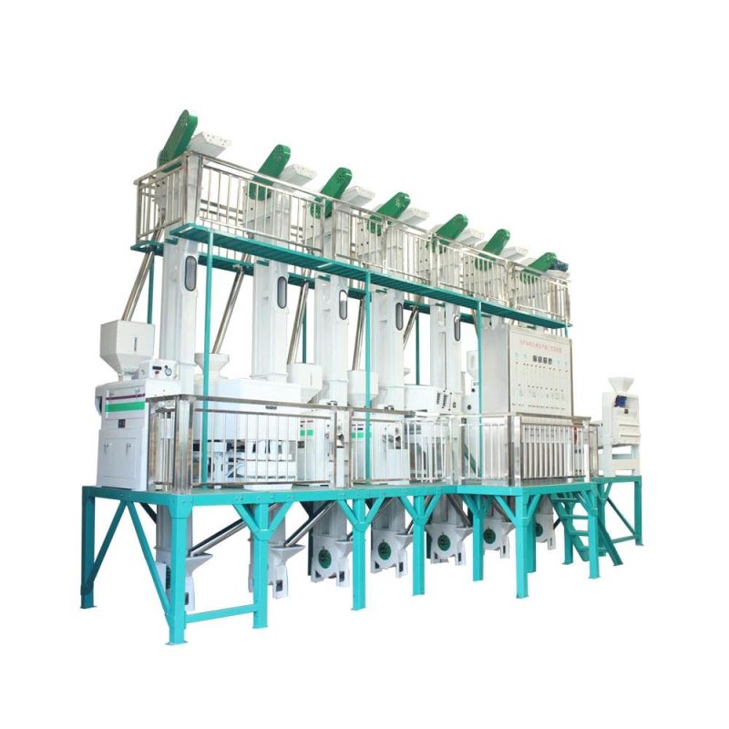 50 Tons Per Day High Quality Rice Milling Machine