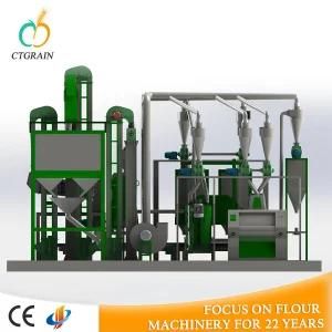 Angola Maize Pneumatice Roller Mill