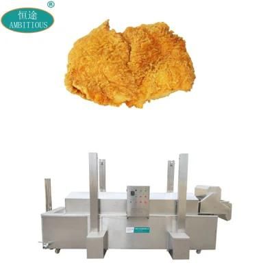 Diesel Burner Fryer Automatic Continuous Frying Machine for Fried Chicken