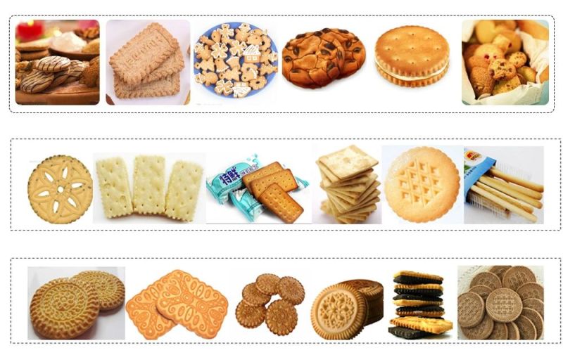 Popular High Speed Automatic Biscuit Machine Industrial Cookies Molding Biscuits Machine