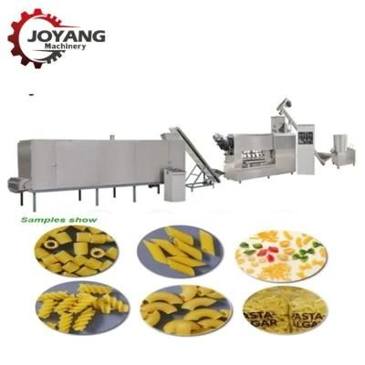 Automatic Penne Macaroni Pasta Single Screw Extruder