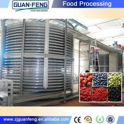 Industrial Freezing Spiral Ice Cream Continuous Freezer for Sale