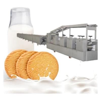 Full Automatic Compressed Hard/Soft/Sandwich Biscuit Machine with Tunnel Oven