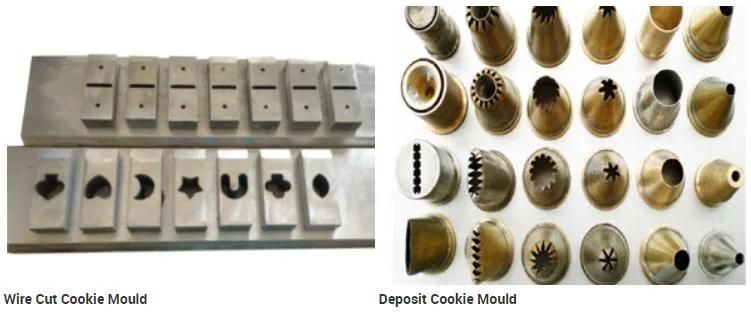 DIY Cookies Making Machine Automatic Wire Cut Deposit Cookies Production Line