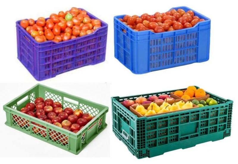 Plastic Basket Washing Machine Tray Washer Fruit and Vegetable Crate Basket Washing Machine