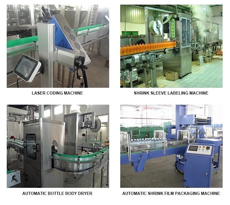 6000bph a to Z Turnkey Complete Pet Bottle Drinking Pure Mineral Water Blowing Washing Rinsing Filling Bottling Capping Sealing Labeling Packing Machine