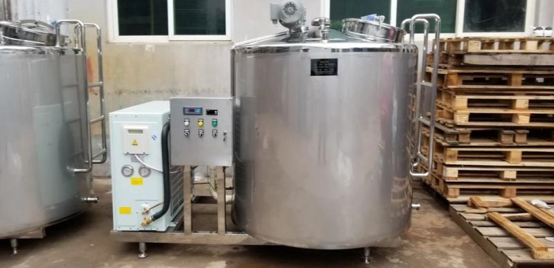 2000L Stainless Steel Liquid Cooling Mixing Tank Price