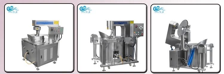 2020 Industrial Automatic Electric Caramel Corns Popcorn Production Line Approved by Ce Cerificiate