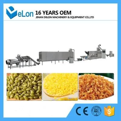 Double Screw Extruded Reconstituted Rice/Artificial Rice Production Machine Line