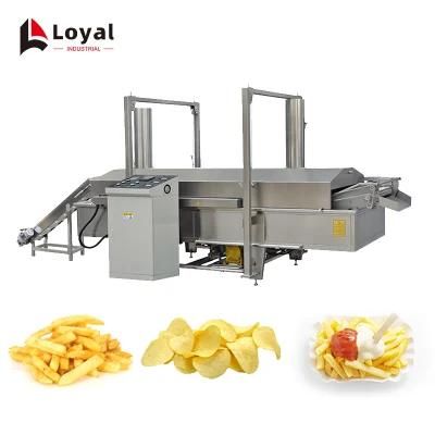 Top Sell in 2021 Chips Processing Line Ruffles Potato Chips Machine for Factory