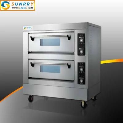 2 Layers Pizza Deck Oven Commercial Oven Machine