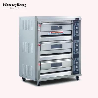 Good Quality 3 Deck Electric Oven Price for Bread