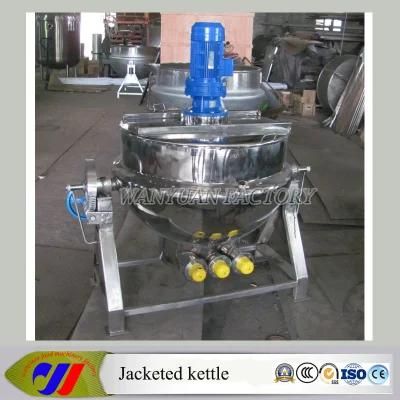 Electrical Tilting Jacketed Kettle with Scraper Stirrer