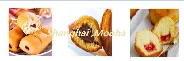 High Efficiency Automatic Stuffed Bread Puff Injecting Machine Bread Chocolate Cream Jam Stuffing Injector