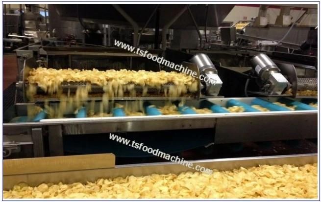 Potato Chips Production Line Frozen Potato Production Machine