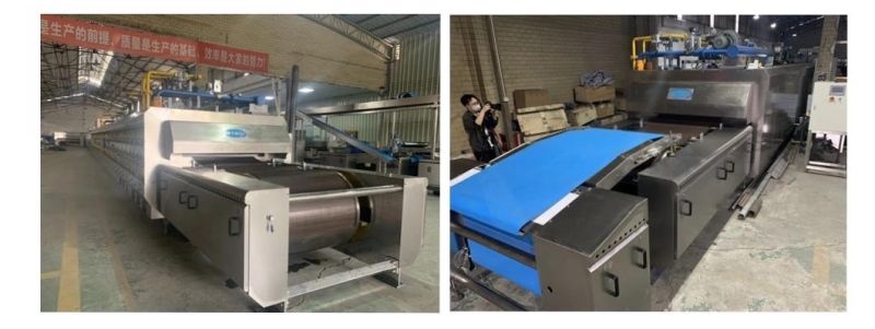 Fully Automatic Big Capacity Industrial Tunnel Oven for Baking Biscuit&Cookies