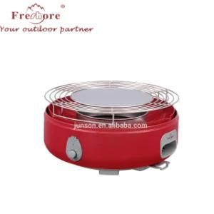 Passion Red Colors Above 5 Persons Balcony BBQ-Smokeless Charcoal Grill Roasted Meat ...