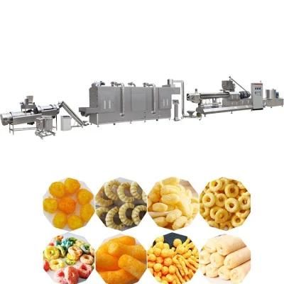 High Speed Snacks Food Making Machine 3D Fried Snack Pellet Processing Line