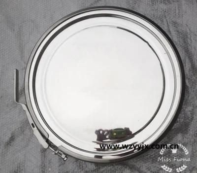 Stainless Steel Round Man-Way Lid Clamp