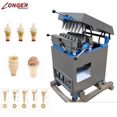 Best Ice Cream Popcorn Cone Forming Machine Pizza Cone Holder