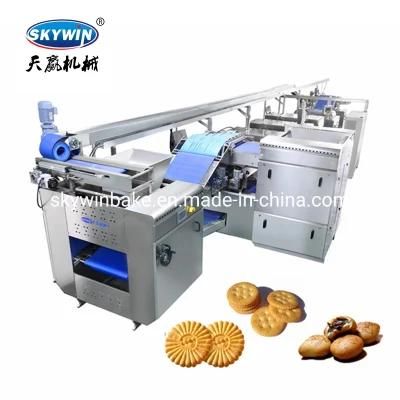 Automatic Hard Biscuit Production Line Soda Cracker Biscuit Cookie Making Machine