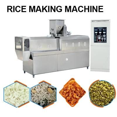 Reconstructed Rice Extruder Machine/Remaking Rice Kernel Production Line/Rebuilt ...