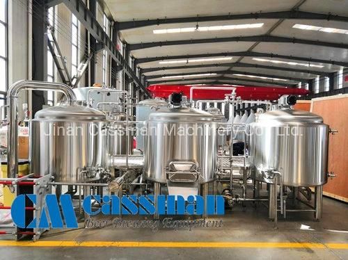 Cassman 2000L Brewhouse System Micro Brewery Craft Beer Production Line