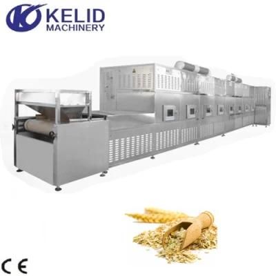 Industrial Microwave Oat Drying Sterilization Equipment