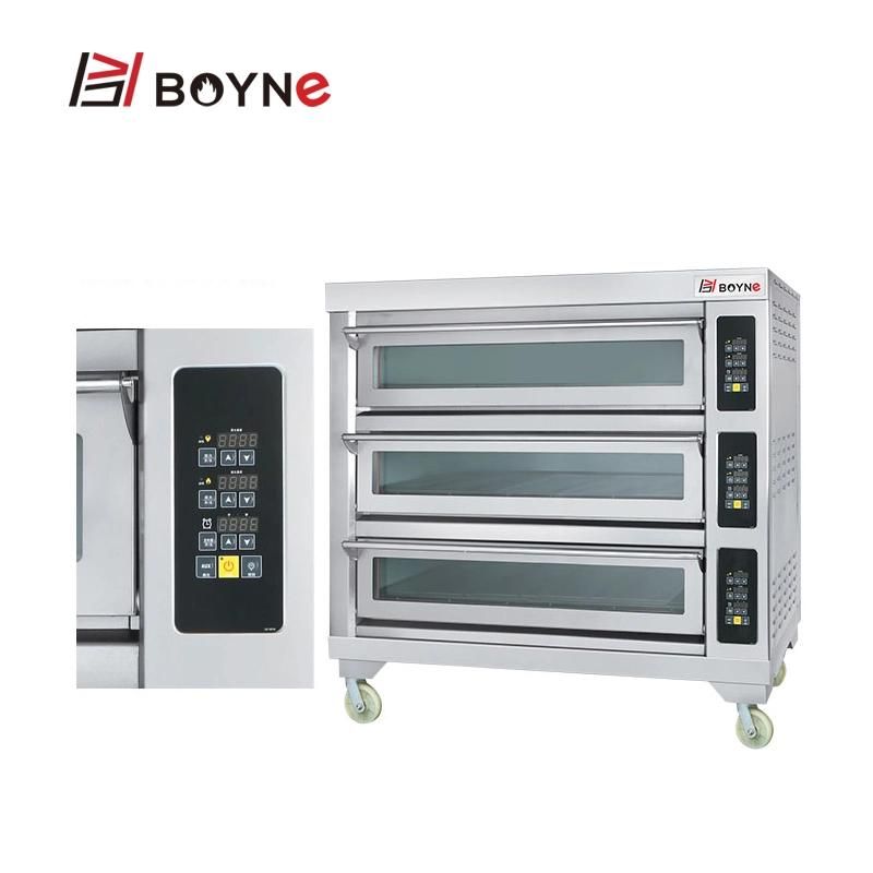 Bread Baking Double Layer Six Trays Electric Oven