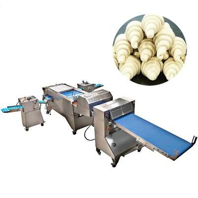 Croissant Production Line Pastry Making Machine Mixer Dough Sheeter Moulder with Price