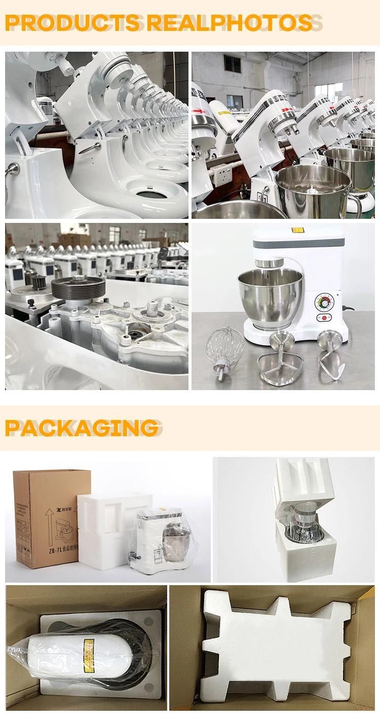 Food Machinery / Mixing Equipment / 7L Stand Food Mixer