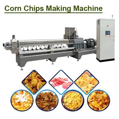 200-250kg/H Malt-O-Meal Corn Flakes Breakfast Cereal Choco Flex Snacks Maker Machine ...