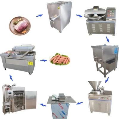 Sausage Production Line Automatic Sausage Filler Machine Line Scale Sausage Making Machine ...