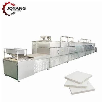 Tunnel Insulation Perlite Boards Microwave Drying Machine