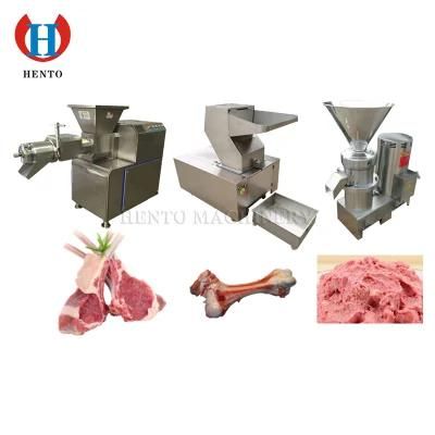 Electric Beef Meat Bone Separator / Bone Mud Paste Production Line