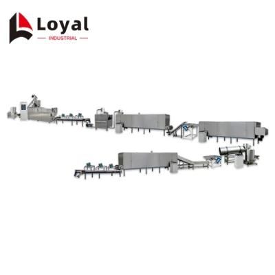 Whole Line Corn Falcks Food Making Machine Healthy Food Breakfast Cereal Production Line