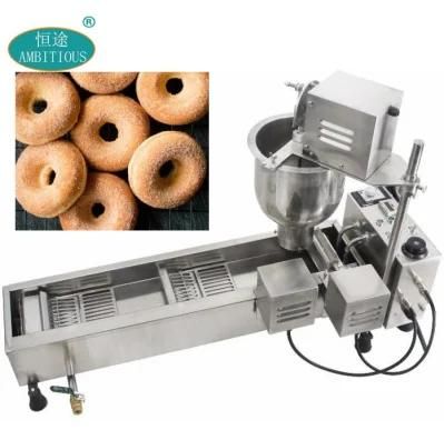 Electric Single Row Mini Maker Doughut Donut Frying Machine