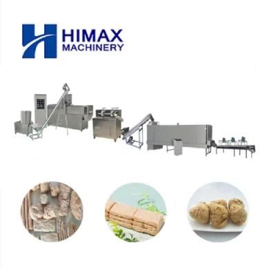 Meat Analogue Soya Chunks Meat Production Line