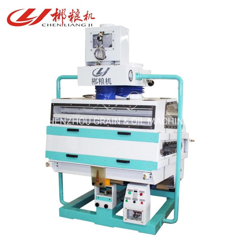 Clj Manufactured Grain Processing Equipment Tqsx Series Suction Type Paddy Destoner Machine