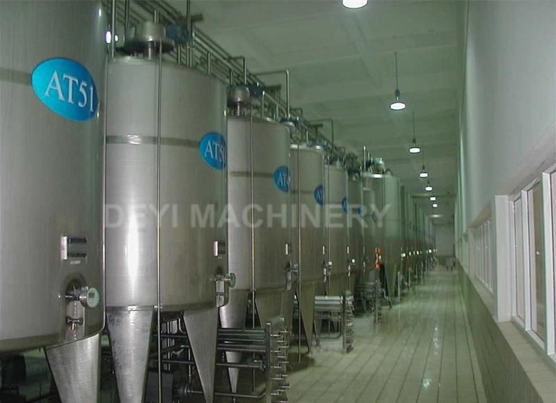 500L~20000L Milk Cooling Tank Milk Cooler Milk Storage Tank