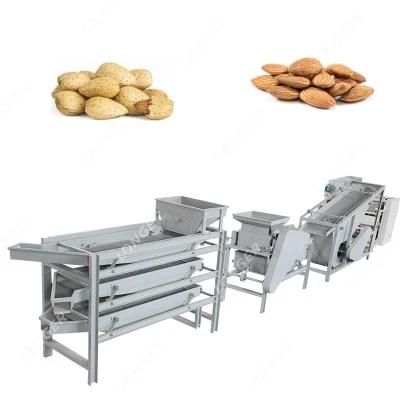 Small Almonds Shelling Machines Hazelnut Cracker Nut Sheller Almond Shell Breaking Machine